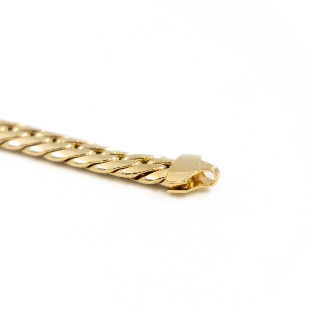Bracelet Maille anglaise en or jaune - Castafiore