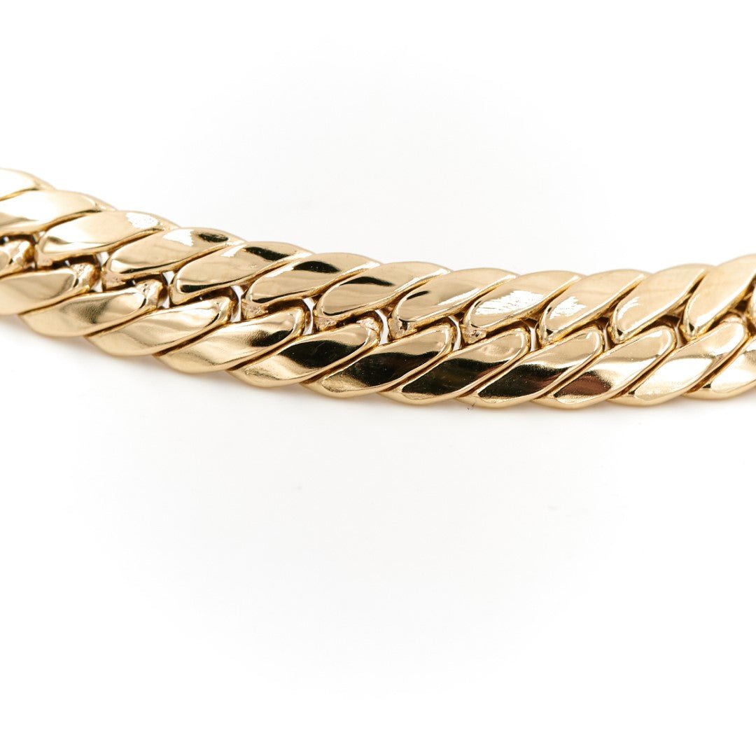Bracelet Maille anglaise Or jaune - Castafiore