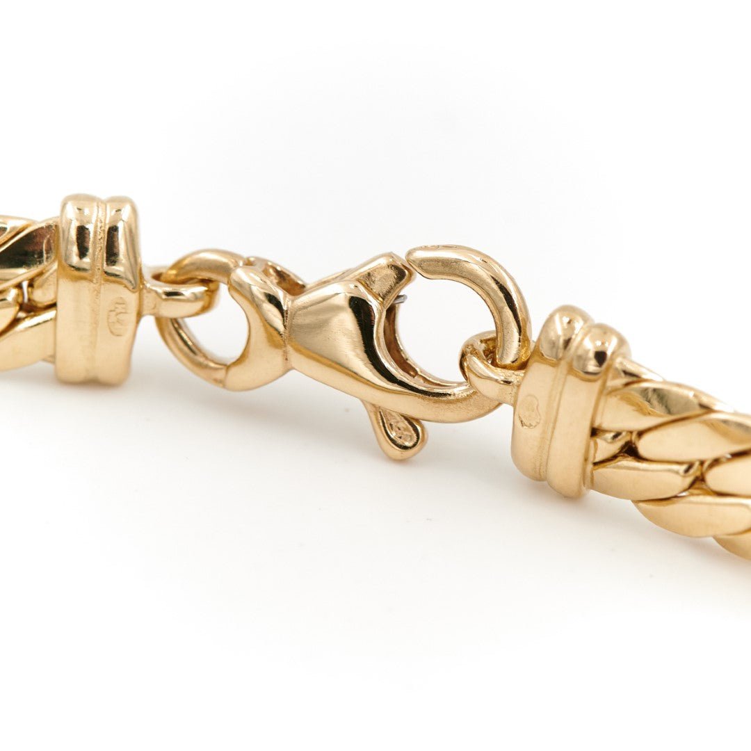 Bracelet Maille anglaise Or jaune - Castafiore