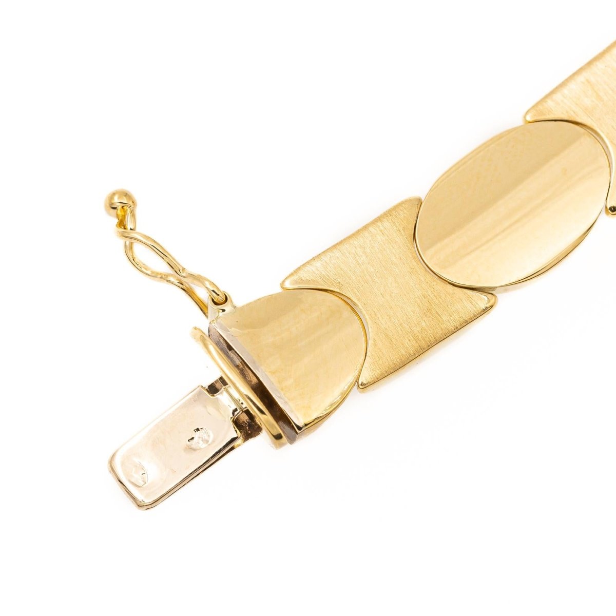 Bracelet Maille articulée en or jaune - Castafiore