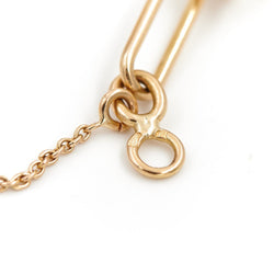 Bracelet Maille cheval et breloques en or jaune - Castafiore