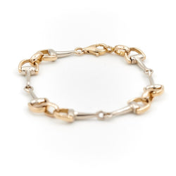 Bracelet Maille en 2 ors - Castafiore