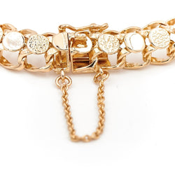 Bracelet Maille fantaisie en or jaune - Castafiore