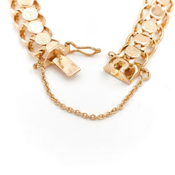 Bracelet Maille fantaisie en or jaune - Castafiore