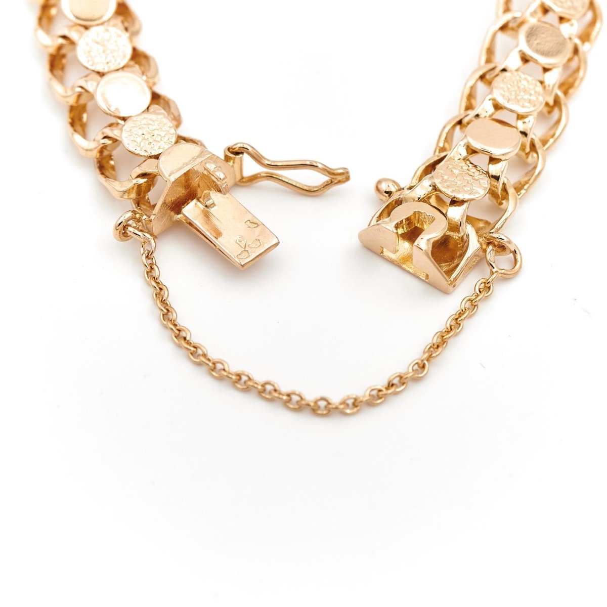 Bracelet Maille fantaisie en or jaune - Castafiore