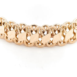 Bracelet Maille fantaisie en or jaune - Castafiore