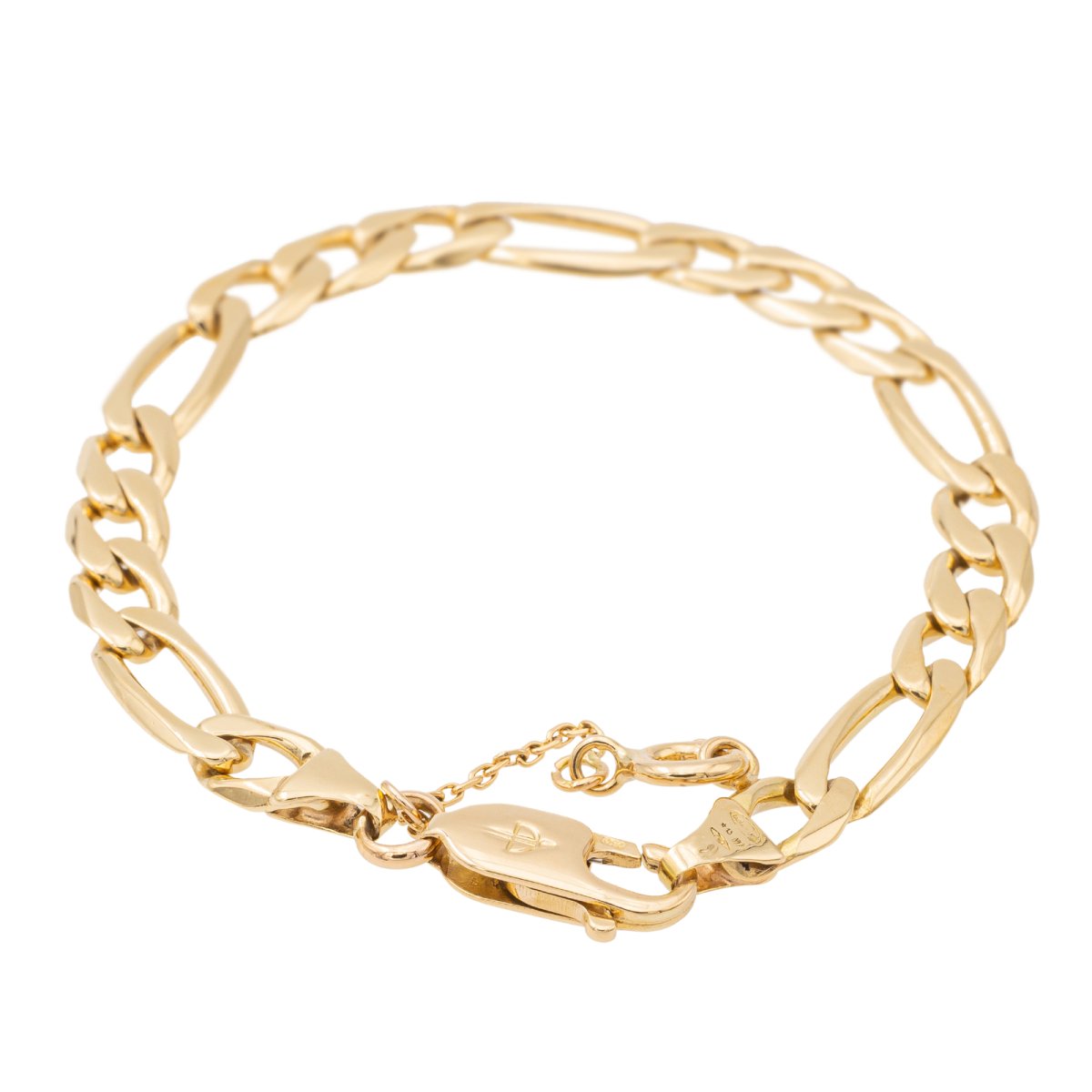 Bracelet Maille gourmette en or jaune - Castafiore