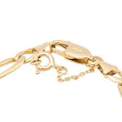 Bracelet Maille gourmette en or jaune - Castafiore