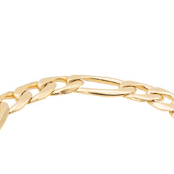 Bracelet Maille gourmette en or jaune - Castafiore