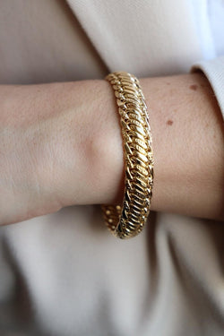 Bracelet Maille gourmette Or jaune - Castafiore