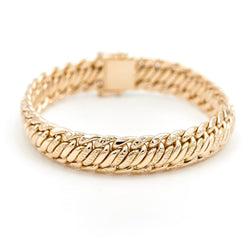 Bracelet Maille gourmette Or jaune - Castafiore