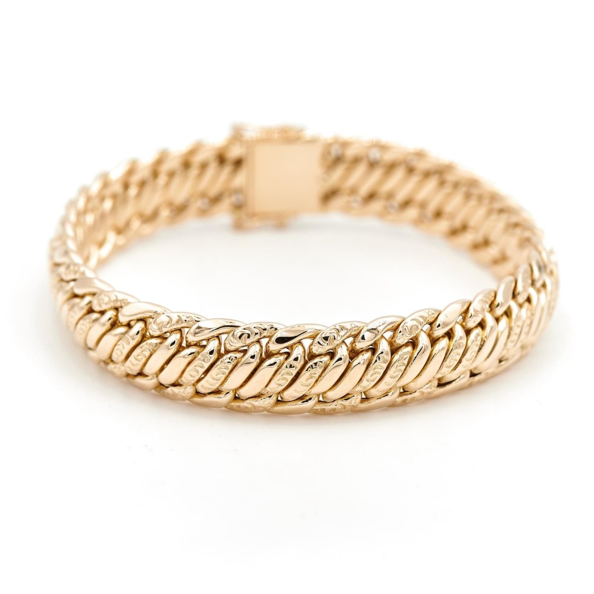 Bracelet Maille gourmette Or jaune - Castafiore