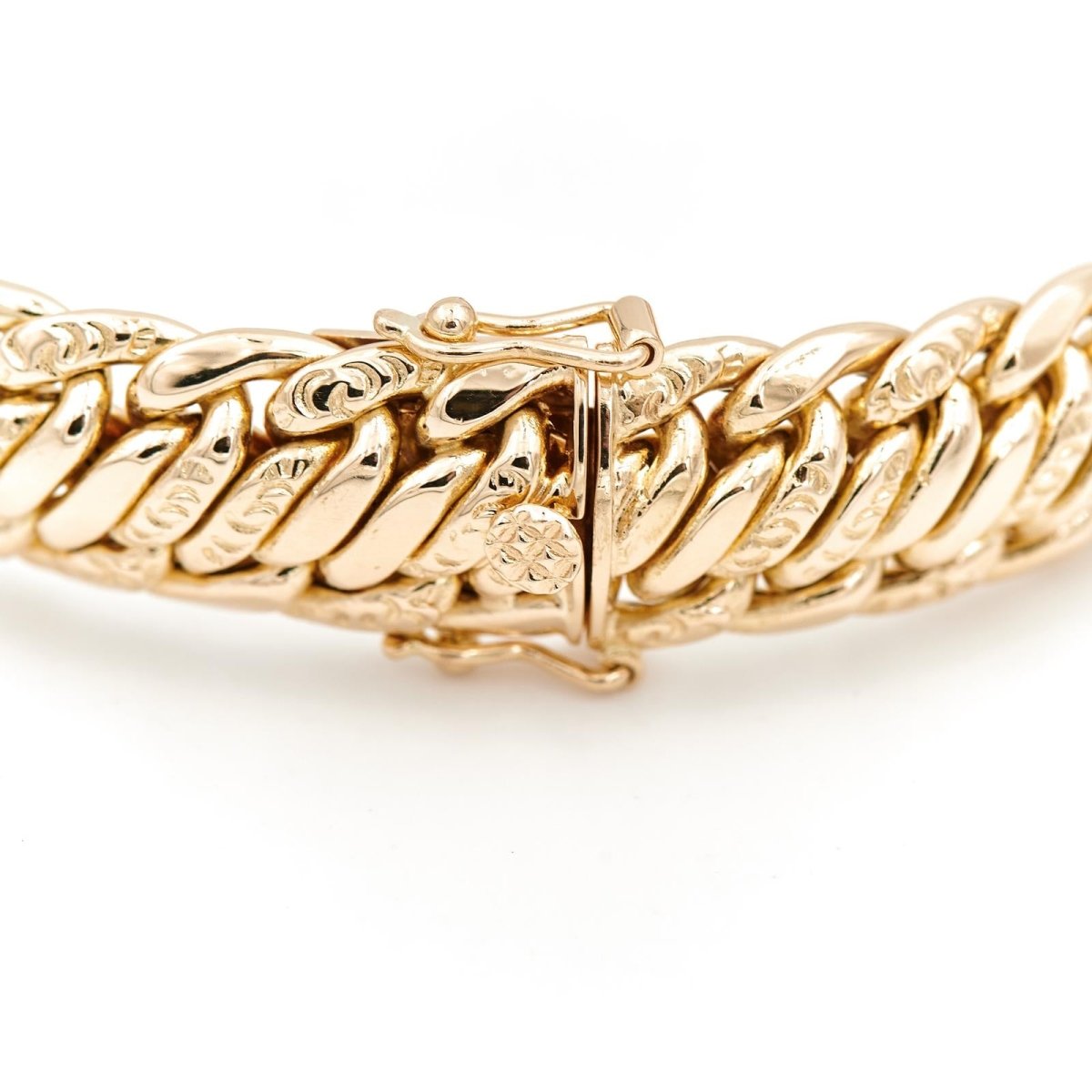 Bracelet Maille gourmette Or jaune - Castafiore