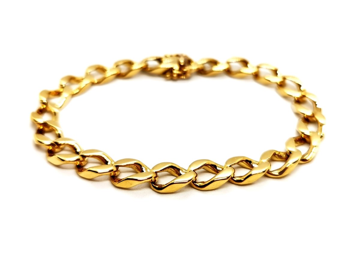 Bracelet Maille gourmette Or jaune - Castafiore