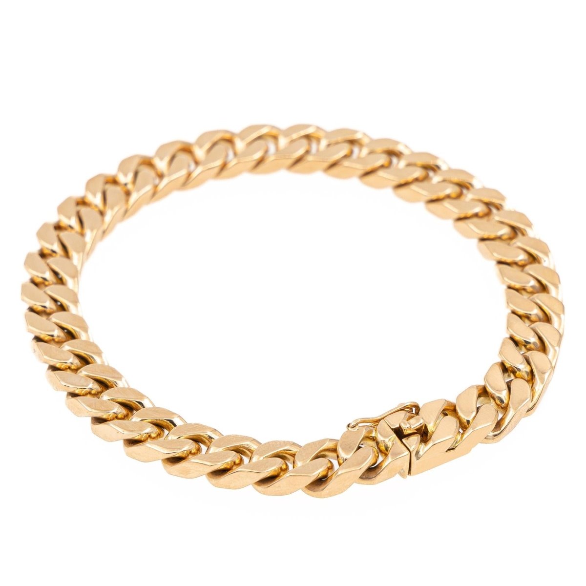 Bracelet Maille gourmette Or rose - Castafiore