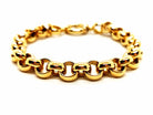 Bracelet Maille jaseron en or jaune - Castafiore