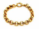 Bracelet Maille jaseron en or jaune - Castafiore