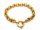 Bracelet Maille jaseron en or jaune - Castafiore