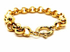 Bracelet Maille jaseron en or jaune - Castafiore