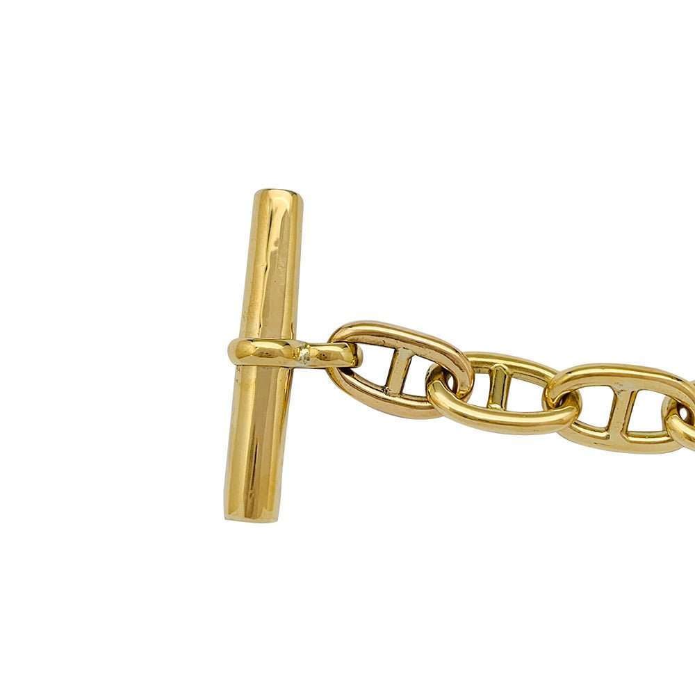 Bracelet maille marine en or jaune - Castafiore