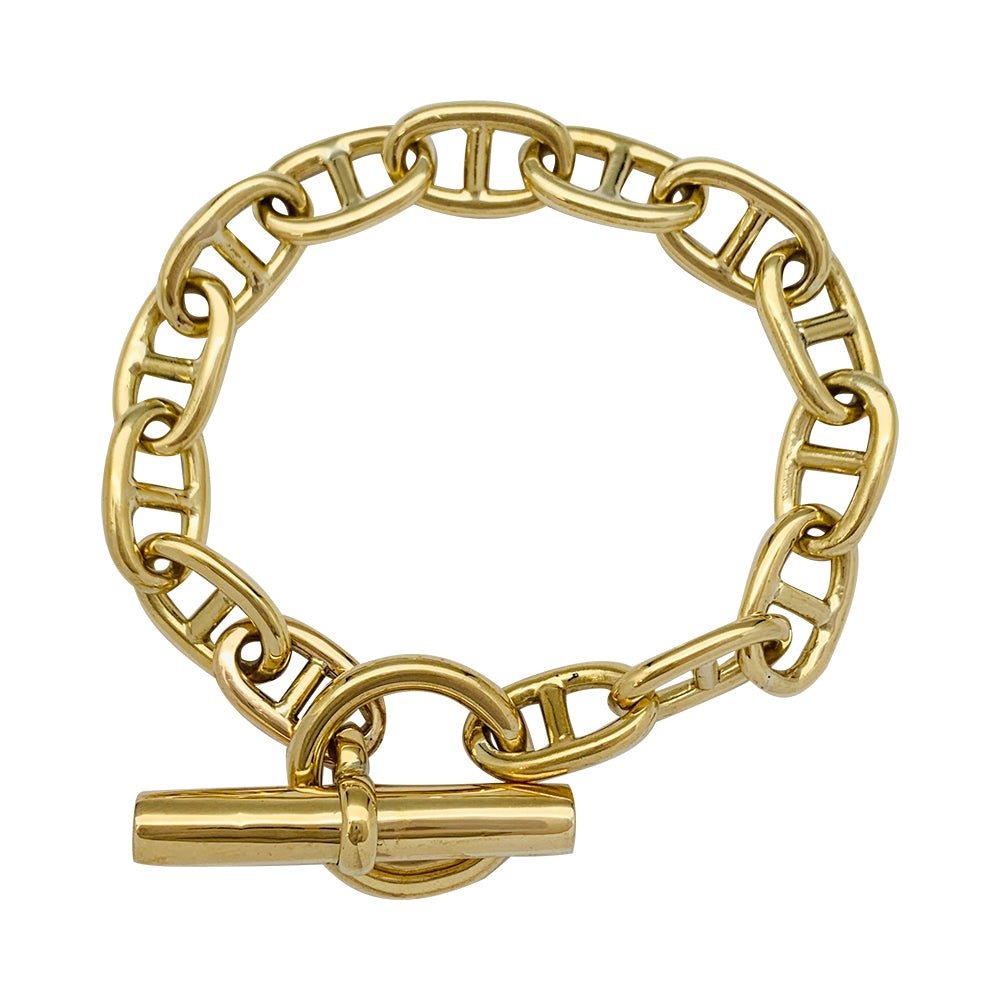 Bracelet maille marine en or jaune - Castafiore