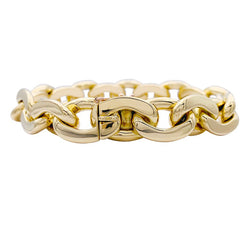 Bracelet Maille MAUBOUSSIN "Haricot" en or jaune - Castafiore