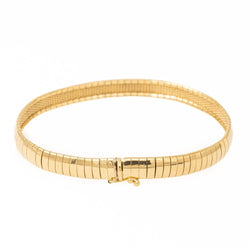 Bracelet Maille oméga en or jaune - Castafiore