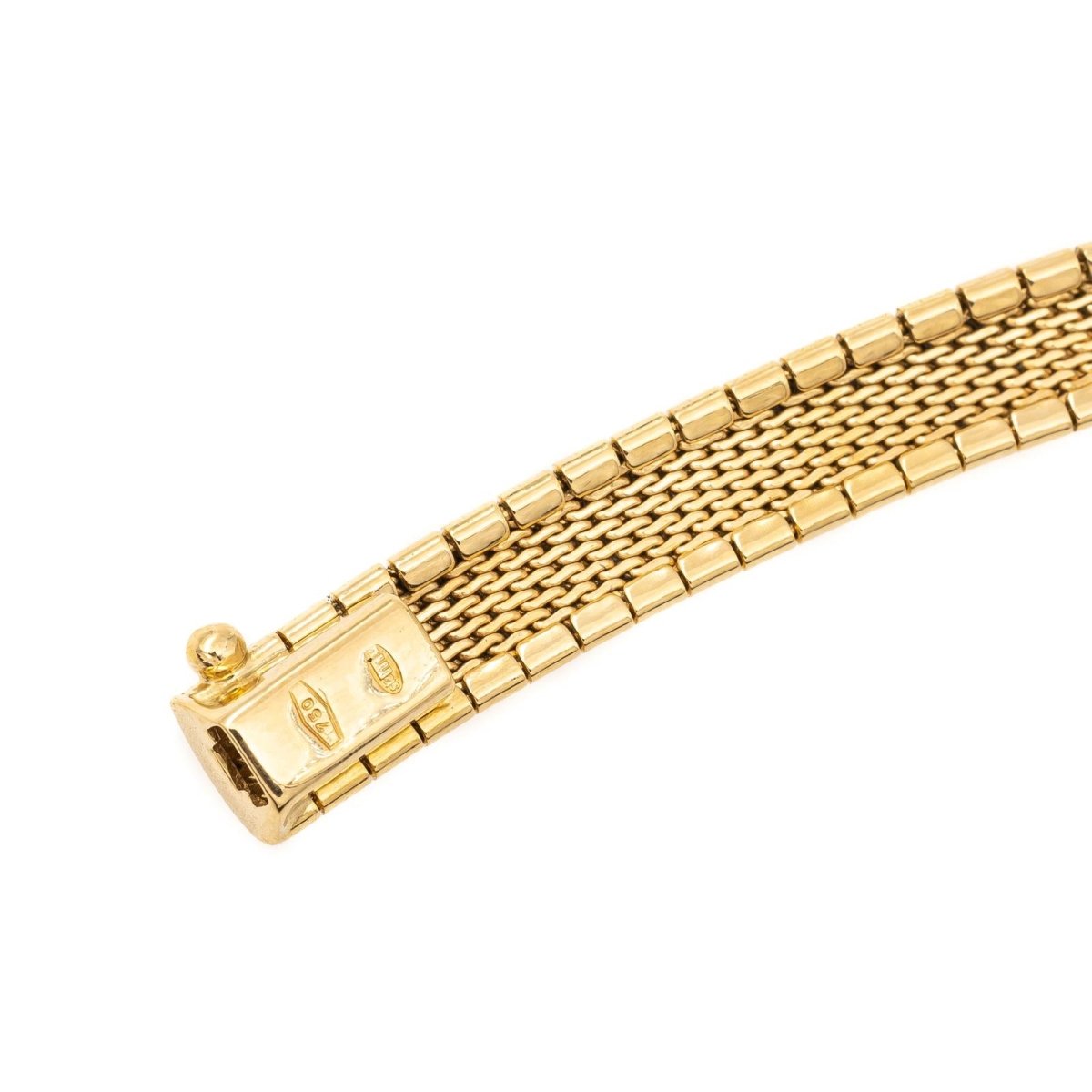 Bracelet Maille oméga en or jaune - Castafiore