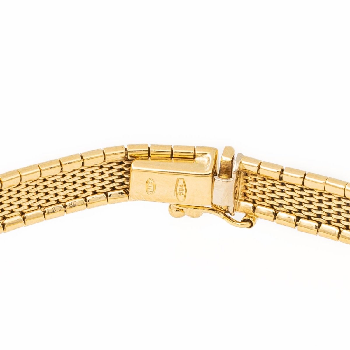 Bracelet Maille oméga en or jaune - Castafiore