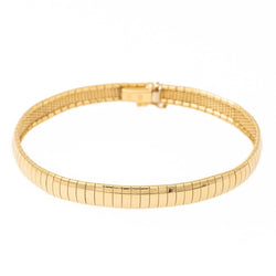 Bracelet Maille oméga en or jaune - Castafiore