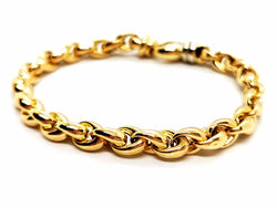 Bracelet Maille ovale en 2 ors - Castafiore