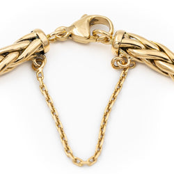 Bracelet Maille palmier en or jaune - Castafiore