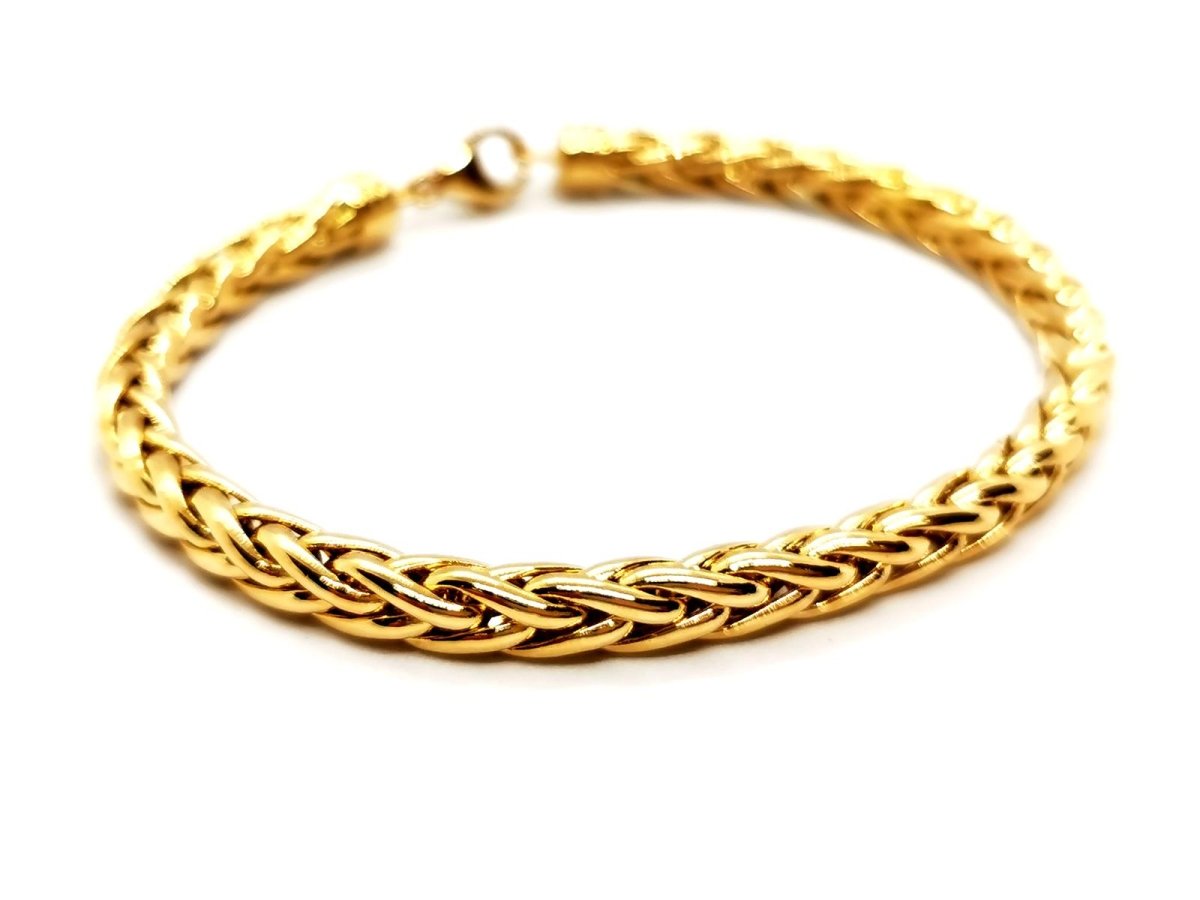 Bracelet Maille palmier Or jaune - Castafiore