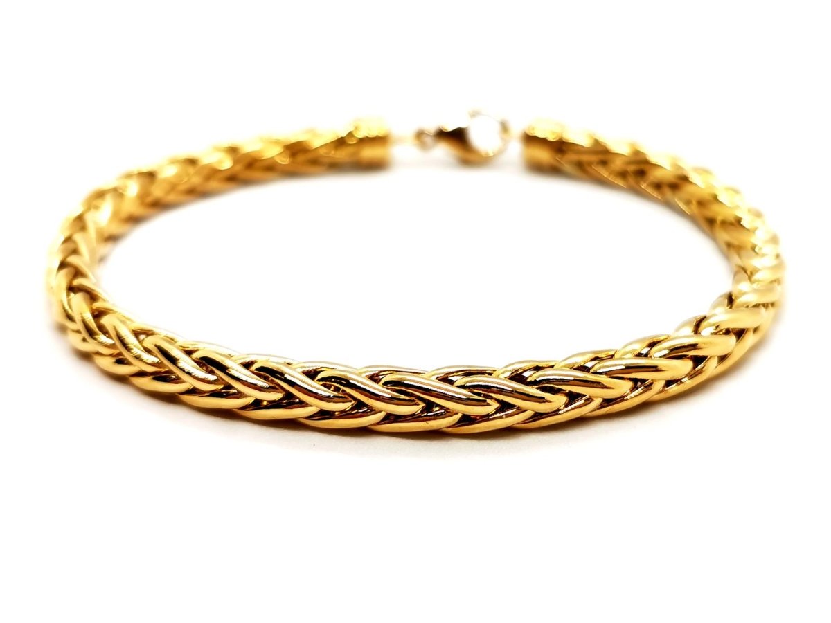 Bracelet Maille palmier Or jaune - Castafiore