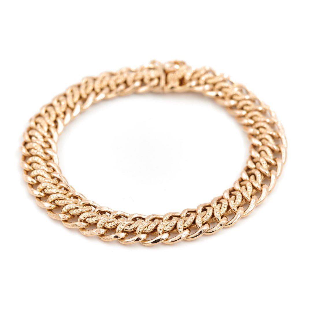 Bracelet Maille russe en or jaune - Castafiore