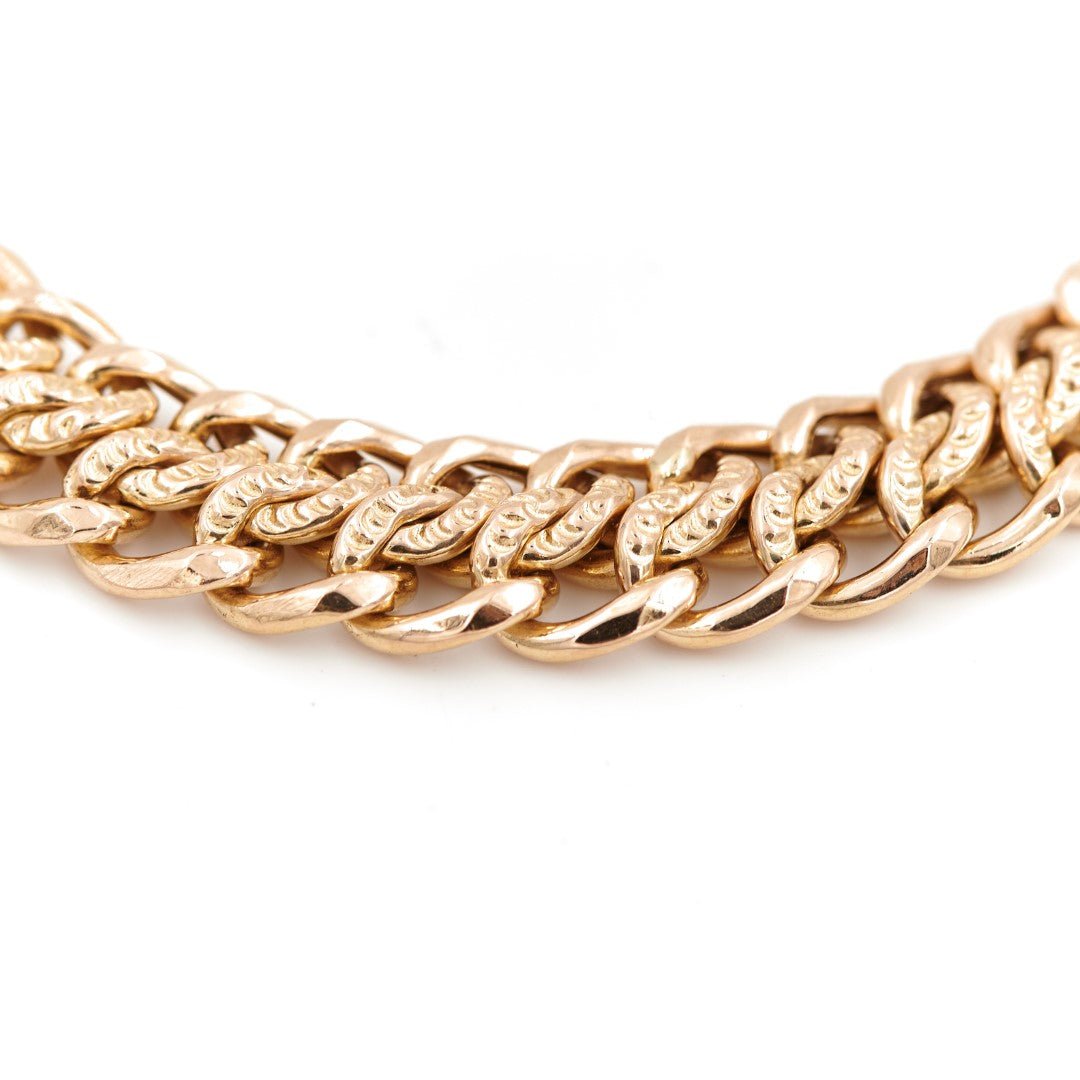 Bracelet Maille russe en or jaune - Castafiore