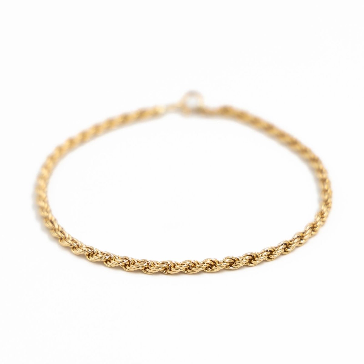 Bracelet Maille torsadée en or jaune - Castafiore