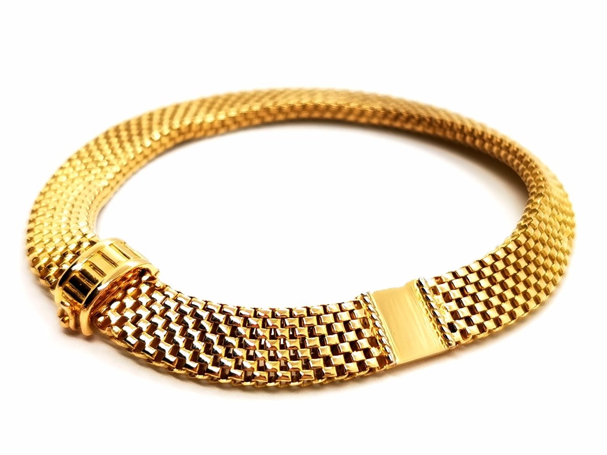 Bracelet Maille Vénitienne en or jaune - Castafiore