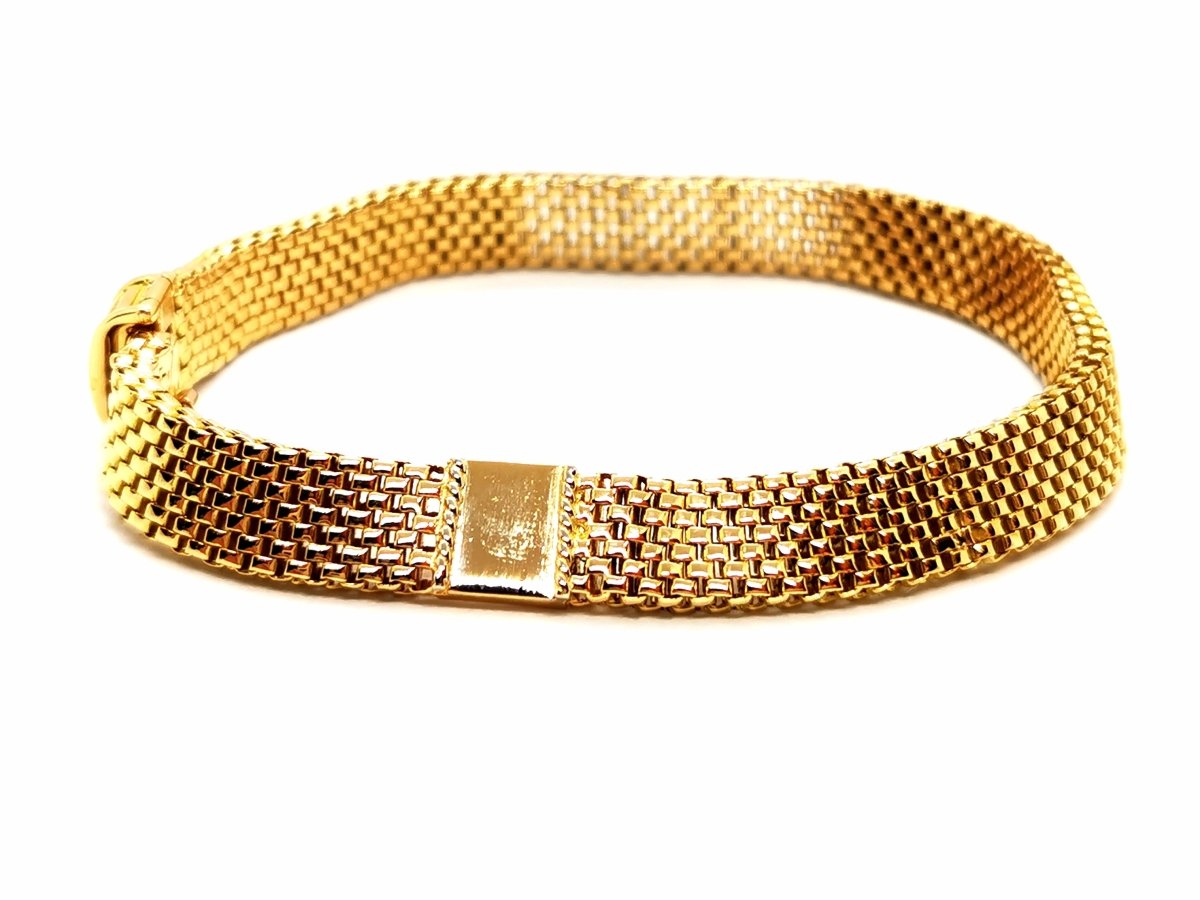 Bracelet Maille Vénitienne en or jaune - Castafiore