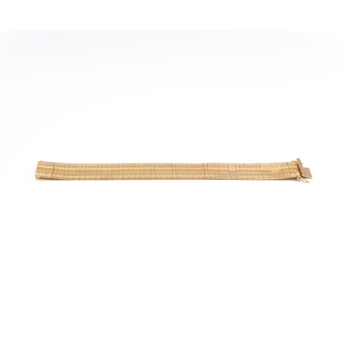 Bracelet Manchette en or jaune - Castafiore