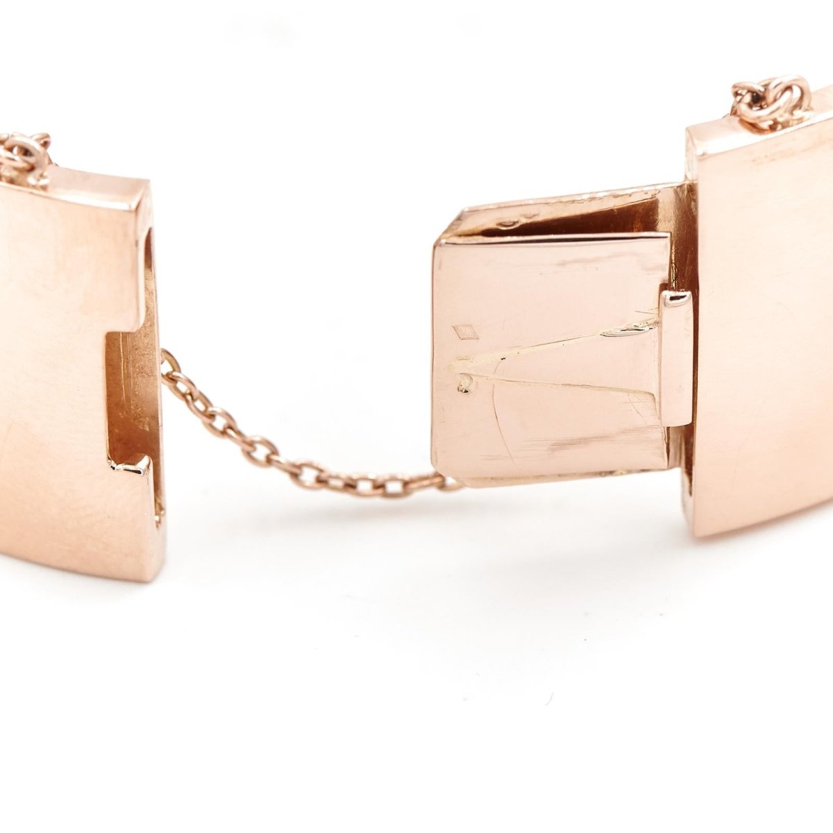 Bracelet Manchette en or rose - Castafiore