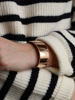 Bracelet Manchette en or rose - Castafiore