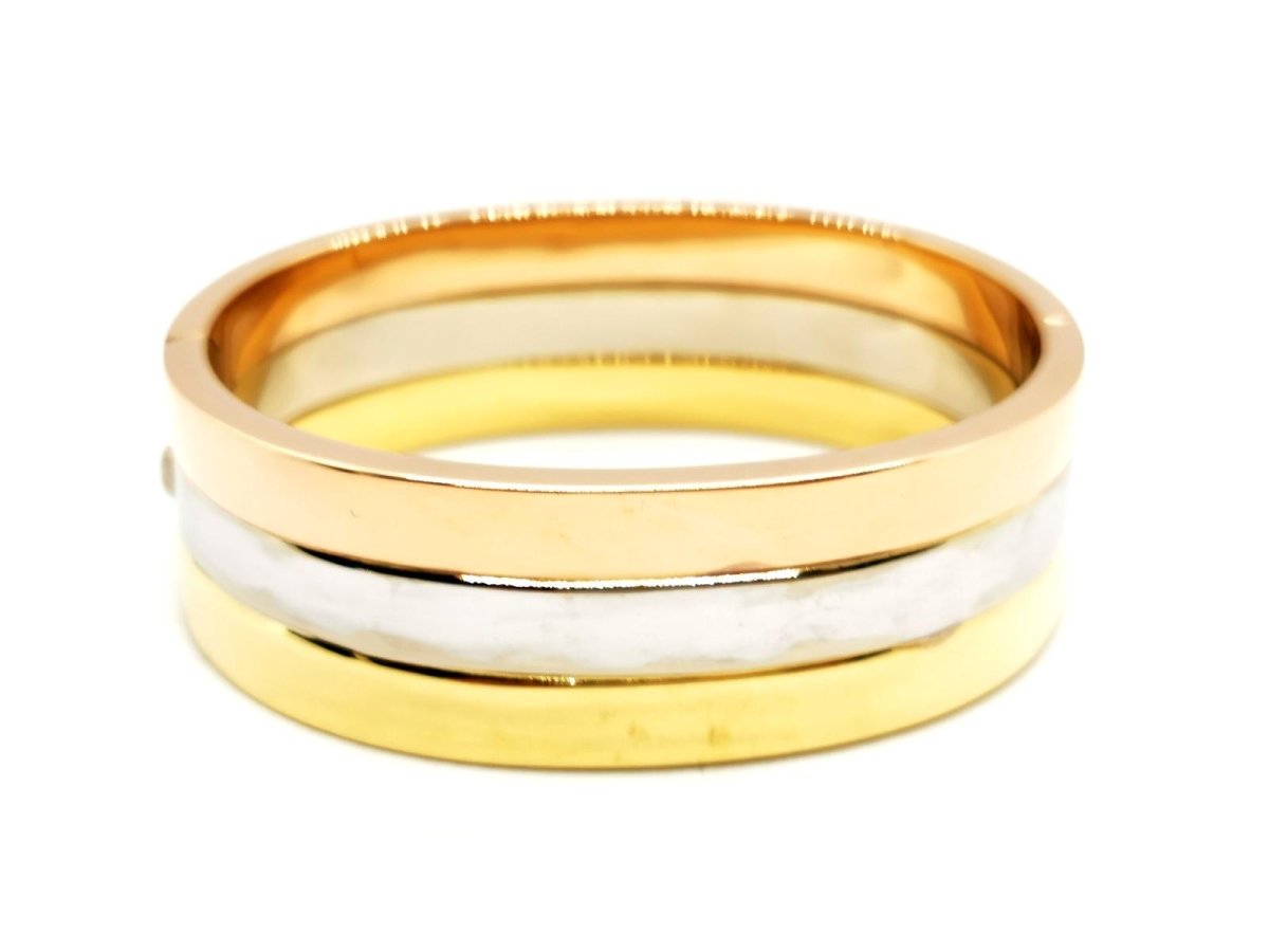 Bracelet Manchette FRED en 3 ors - Castafiore