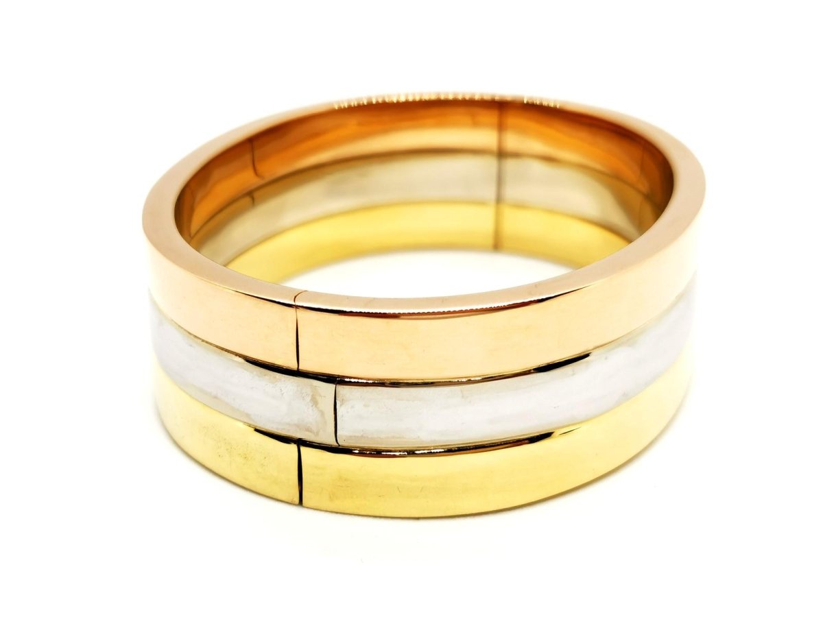 Bracelet Manchette FRED en 3 ors - Castafiore
