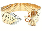 Bracelet Manchette Or rose Diamant - Castafiore