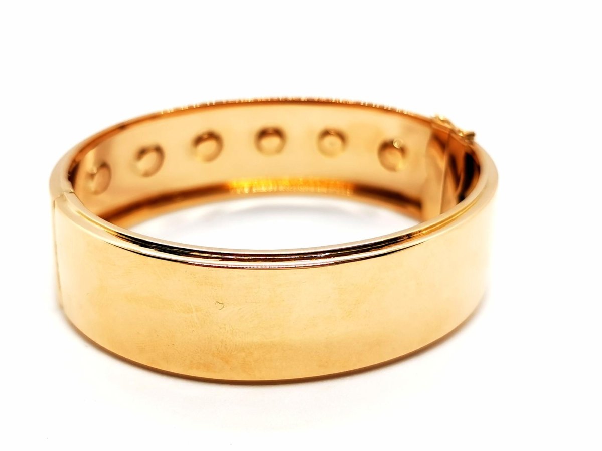 Bracelet Manchette Or rose Perle - Castafiore