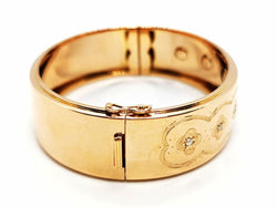 Bracelet Manchette Or rose Perle - Castafiore