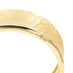 Bracelet Manchette POMELLATO "Cocco" en or jaune - Castafiore