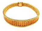 Bracelet Manchette souple en or jaune - Castafiore