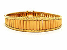 Bracelet Manchette souple en or jaune - Castafiore